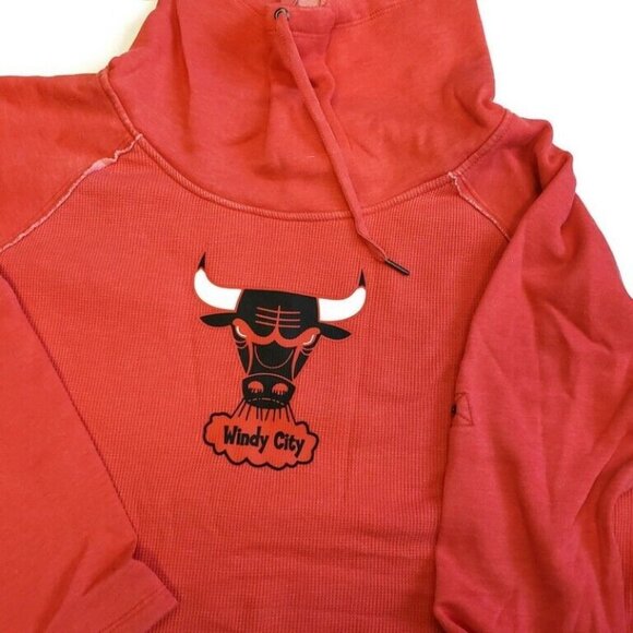 NBA Chicago Bulls Womens Plus Size 2X Wildcard Top Hardwood Classic Red - Picture 2 of 6